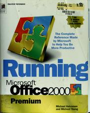 Cover of: Running Microsoft Office 2000 by Michael Halvorson