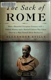 The sack of Rome by Alexander Stille