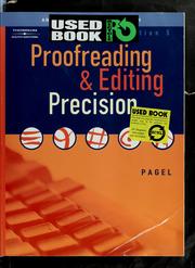 Cover of: Proofreading & editing precision