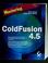 Cover of: Mastering ColdFusion 4.5