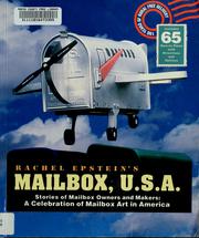 Cover of: Mailbox, U.S.A. | Rachel Epstein