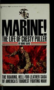 Cover of: Marine! by Burke Davis