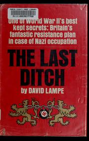 Cover of: The last ditch.