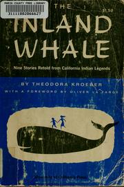 Cover of: The Inland Whale, etc