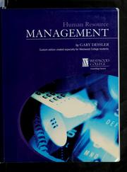 Human resource management by Gary Dessler