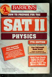 Cover of: How to prepare for the SAT II by Herman Gewirtz