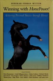 Cover of: Winning with horsepower!: achieving personal success through horses