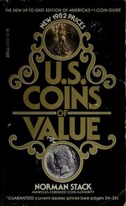 Cover of: U.S. coins of value 1982