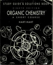 Cover of: Study guide & solutions book by Harold Hart