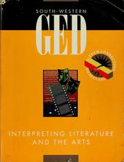 Cover of: South-Western GED interpreting literature and the arts by Sarah Ann Schmidt
