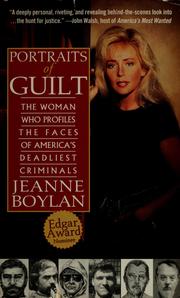 Portraits of guilt by Jeanne Boylan