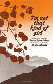 Cover of: I'm Not That Kind of Girl by Susan Polis Schutz