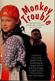 Cover of: Monkey trouble: a novel