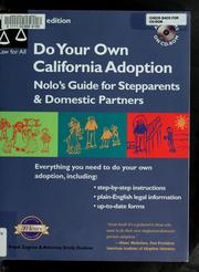 Do your own California adoption by Frank Zagone