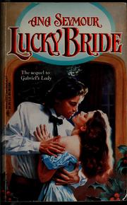 Cover of: Lucky bride