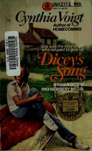 Cover of: Dicey's song by Cynthia Voigt