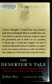 Cover of: The deserter's tale by Joshua Key