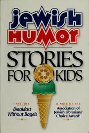 Jewish humor stories for kids by Harold I. Mathis