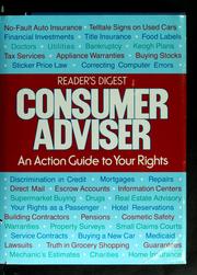 Cover of: Consumer adviser: an action guide to your rights