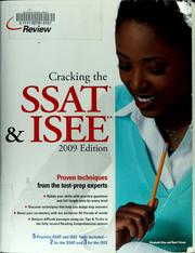 Cover of: Cracking the SSAT & ISEE by Elizabeth Silas