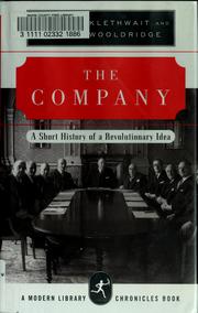Cover of: The company by John Micklethwait