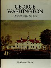 Cover of: George Washington by George Washington