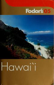 Cover of: Fodor's 05 Hawaii