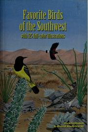 Cover of: Favorite birds of the Southwest