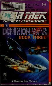Cover of: The Dominion war, Book 3 | John Vornholt