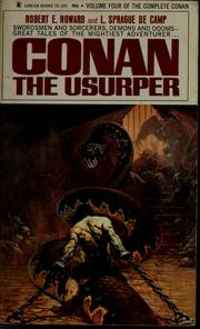 Cover of: Conan the usurper