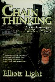 Cover of: Chain thinking: a Shep Harrington SmallTown mystery