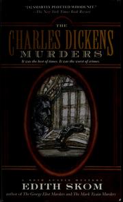 Cover of: The Charles Dickens murders | Edith Skom