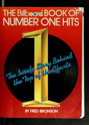The Billboard book of number one hits by Fred Bronson | Open Library