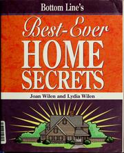 Cover of: Bottom Line's best-ever home secrets by Joan Wilen