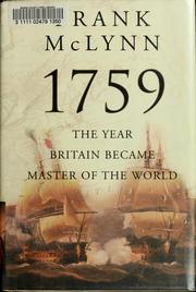 Cover of: 1759