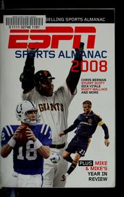 2008 ESPN sports almanac by Gerry Brown, Mike Morrison