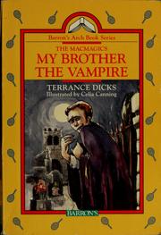 Cover of: My brother the vampire by Terrance Dicks