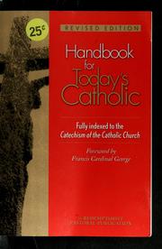 Cover of: Handbook for today's Catholic by Catholic Church