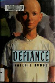 Cover of: Defiance by Valerie Hobbs