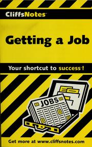Cover of: CliffsNotes getting a job by Carol Kleiman