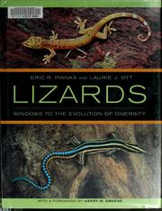Cover of: Lizards | Eric R. Pianka