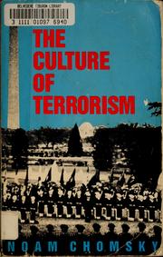 The culture of terrorism by Noam Chomsky