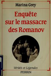 Cover of: Enquête sur le massacre les Romanov