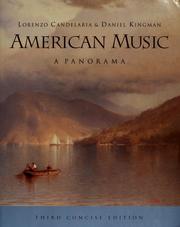 Cover of: American music: a panorama