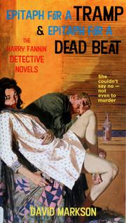 Cover of: Epitaph for a tramp & Epitaph for a dead beat: the Harry Fannin detective novels