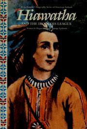 Cover of: Hiawatha and the Iroquois league