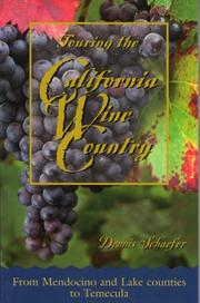 Cover of: Touring the California wine country