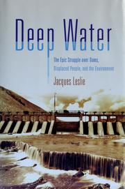 Cover of: Deep water by Jacques Leslie, Jacques Leslie