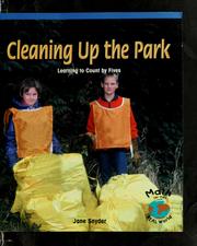 Cover of: Cleaning up the park: learning to count by fives