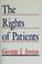 Cover of: The rights of patients